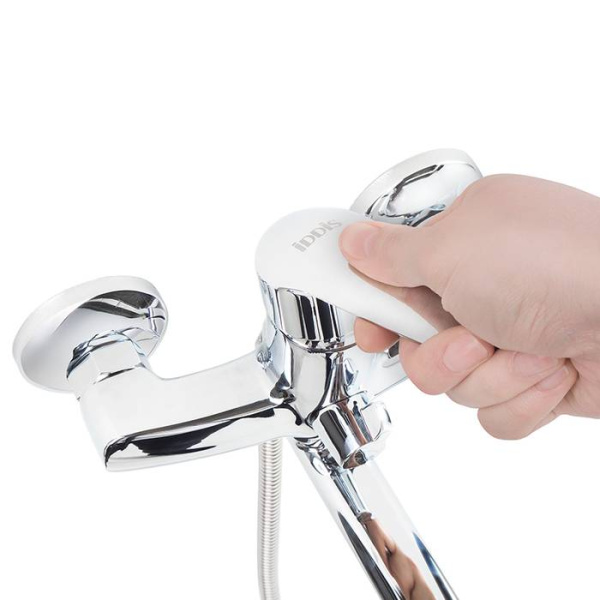 Смеситель для ванны с длинным изливом с керамическим дивертором, IDDIS Torr TORSBL2i10WA, хром